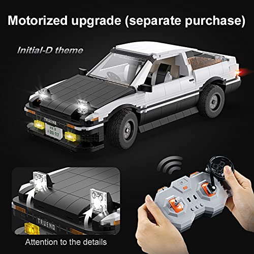 CADA Master C61024W Initial D AE86 Building Block Car, 1:12