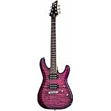 Schecter C-6 Plus Solid-Body Electric Guitar, EM