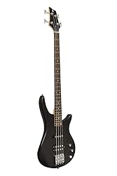 Stagg 4 String Bass Guitar, Right, Black, Full Size