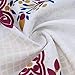 Clearance Sale! Women Shirts WEUIE Floral V Neck Print Loose Beach Ladies Casual T Shirt Tops Blouse Top (Size L/US 10, White)