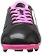 adidas Performance Conquisto Firm-Ground J Soccer Cleat ,Black/White/Solar Pink,3 M US Little Kid