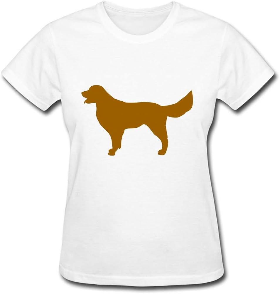 Custom Dog Tshirt White Printed Women Shirts Xlarge Clothing