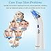 Blackhead Remover, Beakmil Electric Blackhead Vacuum Suction Remover, Skin Facial Pore Cleaner, Acne Comedone Extractor Tool Set, Comedo Exfoliating Machine with 5 Adjustable Suction