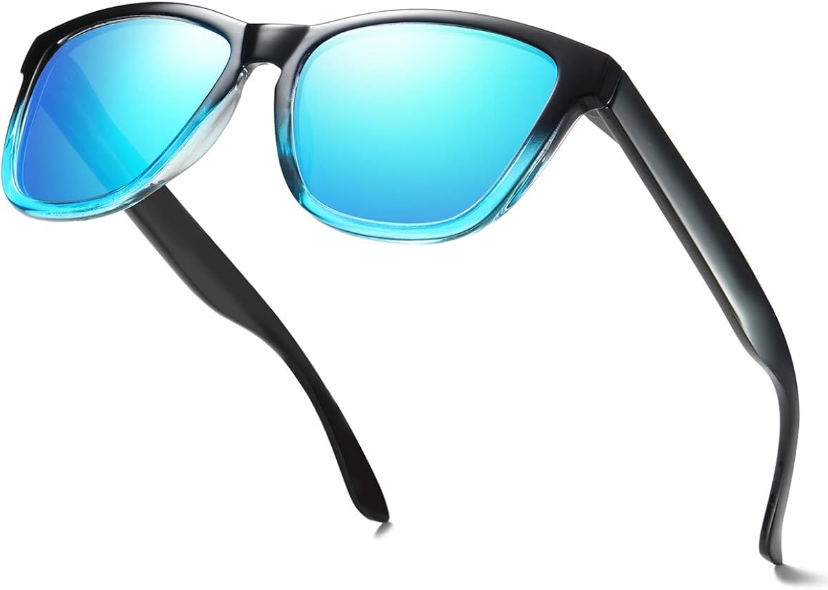 ELITERA Polarized Sunglasses For Women Men Gradient Colors Designer UV Protection