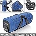 TRAKK ACTIV Bluetooth Bike Speaker - 30 Hours Playtime, 16W 360 Degree Audio with 100ft Range, 6000 mAh Battery & USB Connectivity -Waterproof/Shockproof/Dustproof Portable Bluetooth Speaker, Blue
