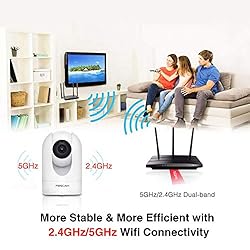 FOSCAM Home Security Camera R4S 4MP(2K) WiFi