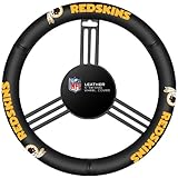Fremont Die NFL Washington Redskins Leather Steering Wheel Cover
