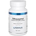 Douglas Laboratories Ultrazyme (Polyphasic Enzyme Complex) | Active Digestive Enzymes to Support Protein and Carbohydrate Digestion* | 180 Tablets