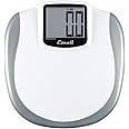 Escali XL200 Extra Large Bathroom Body Scale, Non-Slip Surface, LCD Digital Display, 440lb Capacity, White/Grey