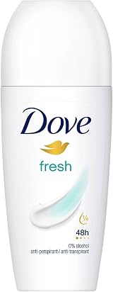 Dove Fresh Antiperspirant Deodorant Roll On 48H Women 50ml Pack of 12 view 2