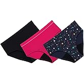 Thinx Teens Period Underwear, Brief-Style Period Panties for Teens, Holds Up to Regular 12 Tampons, Period Panties, Reusable