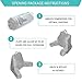 Milliard Extra Large Reading Pillow with Shredded Memory Foam, Wedge Back Rest Pillow for Sitting in Bed with Removable Velour Cover –24x18 inches (Grey)