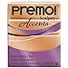 Sculpey Premo Polymer Oven-Bake Clay, Copper, Non Toxic, 2 oz. bar, Great for jewelry making, holiday, DIY, mixed media and home décor projects. Premium clay Great for clayers and artists.