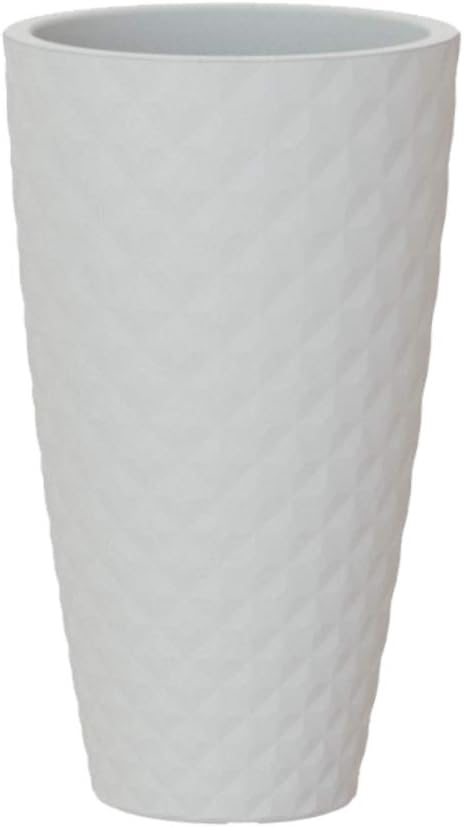 Artevasi HAVANA TROPICAL HIGH POT 70CM GRANITE WHITE