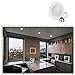 LED Recessed Retrofit Downlight 4 Inch, 9W LED Can Light Bulb, Baffle Trim, Home Use 600lm 5000K Daylight CRI90 Ceiling Can Light Bulb Replacement, Dimmable, ETL, Damp Rated, 4 Pack