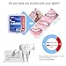 inkint 100pcs Dental Floss Picks Individually Wrapped Oral Care Teeth Cleaning Flat Wire Flosser (100pcs)