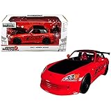 Jada 98686 2001 Honda S2000 Red JDM Tuners 1/24 Diecast Model Car