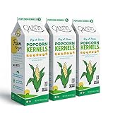 Quinn Snacks - Pop at Home Popcorn Kernels - All Kernels are Non-GMO and Crazy Delicious - Proudly Grown in the USA on Family Farms (3 Pack)