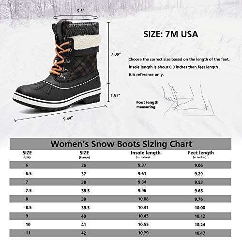 ALEADER-Womens-Fashion-Waterproof-Winter-Snow-Boots