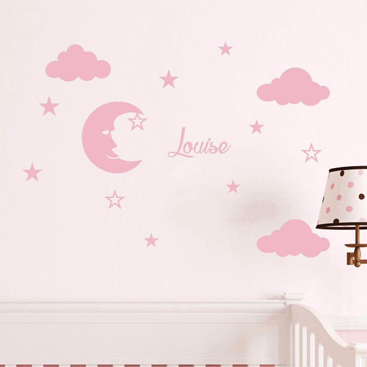 Personalised Name Stickers, Modèle 10, 40x30cm + 25x30cm