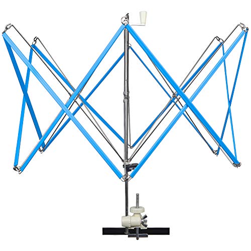 Favordrory Yarn Swift Yarn Winder Yarn Ball Winder Knitting Yarn Holder, Umbrella Yarn Swift for Swift Winding Lines, Laces, Yarns, Fiber and Other Strings