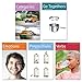 Picture My Picture Five-Set Flash Card Bundle – Speech Therapy Tool for Vocabulary, Communication & Thinking, Scratch-Resistant with Activity Guide, Suitable for Education, ESL & ABA – Set of 200