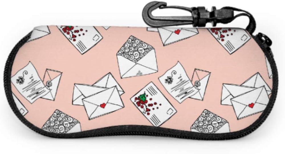 Envelope and love letter paper custom eyeglass case youth glasses case Envelope and love letter paper custom eyeglass case youth glasses case