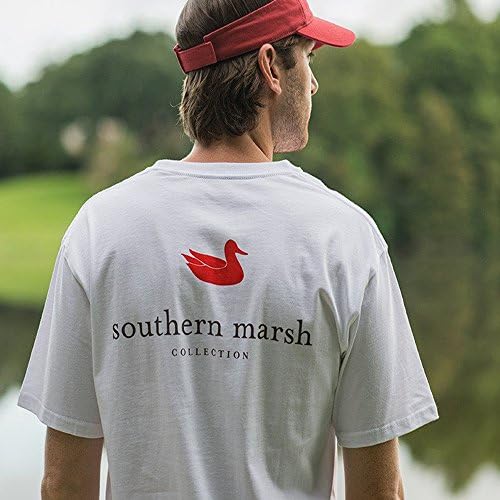 Southern Marsh Men's Authentic Shirt White