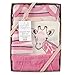 Touched by Nature Baby-Girls Organic Gift Set, Giraffe, 0-6 Months