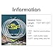 SF Loop Fly Fishing Tapered Leader Nylon(6 Packs) 7.5ft 9ft 12ft 0X 1X 2X 3X 4X 5X 6X 7X