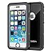iPhone 6/6s Waterproof Case, OTBBA Sandproof IP68 Certified with Touch ID Shockproof Snowproof Full Body Cover for iPhone 6/6s (Black)