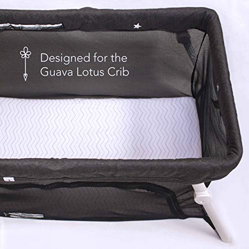 Sheets for Guava Lotus Travel Crib (Set of 2) 100 Organic Cotton