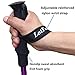 LotFancy Hiking Trekking Poles Ultralight Walking Sticks for Men Women, Tungsten Steel Spike Tip, Extra Rubber Tips Baskets Included (Pack of 2, Purple)