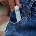 HAPPY Portable Aromatherapy Nasal Inhaler - Cheerful Blend of Roman Chamomile, Peppermint, Bergamot, Rose Geranium, Cedar - Personal Pocket Essential Oil Diffuser