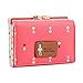 Damara Female Faux Leather Card Holder Mini Wallet Clutch