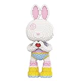 DAHONPA Animal Hand Heart Rabbit Micro Building