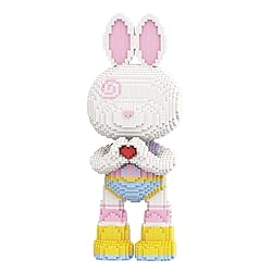 DAHONPA Animal Hand Heart Rabbit Micro Building