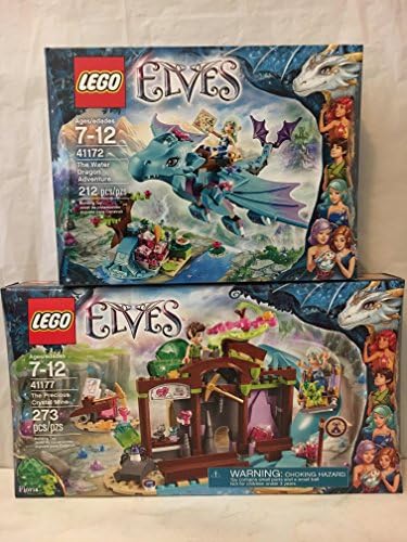 LEGO Elves The Precious Crystal Mine &amp; LEGO Elves The Water Dragon Adventure