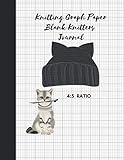 Knitting Graph Paper Blank Knitter's Journal: Notebook 4:5 Ratio, 200 pages, 8.5 X 11 Inches by Pleiades Notebooks