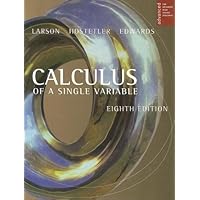 Calculus of A Single Variable, Seventh Edition: Ron Larson, Robert P ...