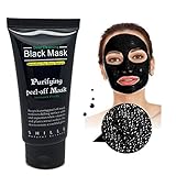 (GENERIC) Blackhead Remover Mask Charcoal,Blackhead Peel Off Mask,Purifying Peel-off Mask Black Mud Pore Removal Strip Mask