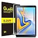 IVSO Samsung Galaxy TAB A 8.0 2018 T387 Screen Protector, [Scratch-Resistant] [No-Bubble ] 9H Hardness HD Clear Tempered Glass Screen Protector Samsung Galaxy TAB A 8.0 2018 T387 Tablet (Clear)