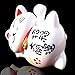 uzhopm Cute Lucky Cat Car Ornament Shake Hand Sleep Lazy Cat Car Interior Decorations Car Decor Home Decor