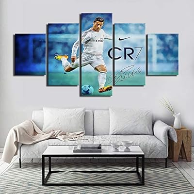 Xlst Lona Pintura Mural Casa Decoracion Imagenes 5 Piezas