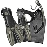 Promate Spectrum Snorkeling Fins Mask Snorkel