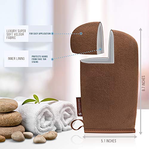 image for Thermalabs Ultimitt Self Tanning Applicator Mitt: Reusable Streak-Free