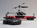 LIONEL NS First Responders FLATCAR & RC Helicopter #84493 o Gauge