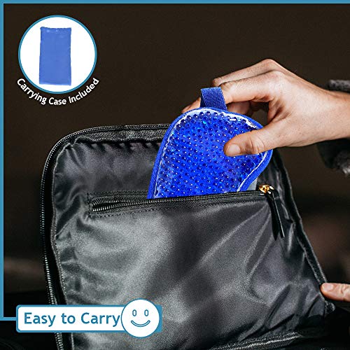 Zomaple Cooling Eye Mask Cold & Hot Gel Compress Pack for Muscle