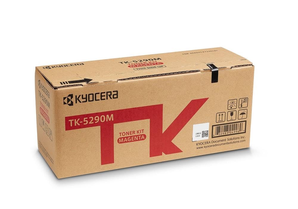 Kyocera TK-5290M Toner Cartridge Magenta Original Toner Cartridge 1T02TXBNL0 Toner Printer Compatible with P7240cdn Printer Toner for up to 13000 Pages