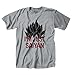 Brisco Brands Nerdy Im Just Saying Funny Goku Anime Pun T Shirt Tee Sport Grey